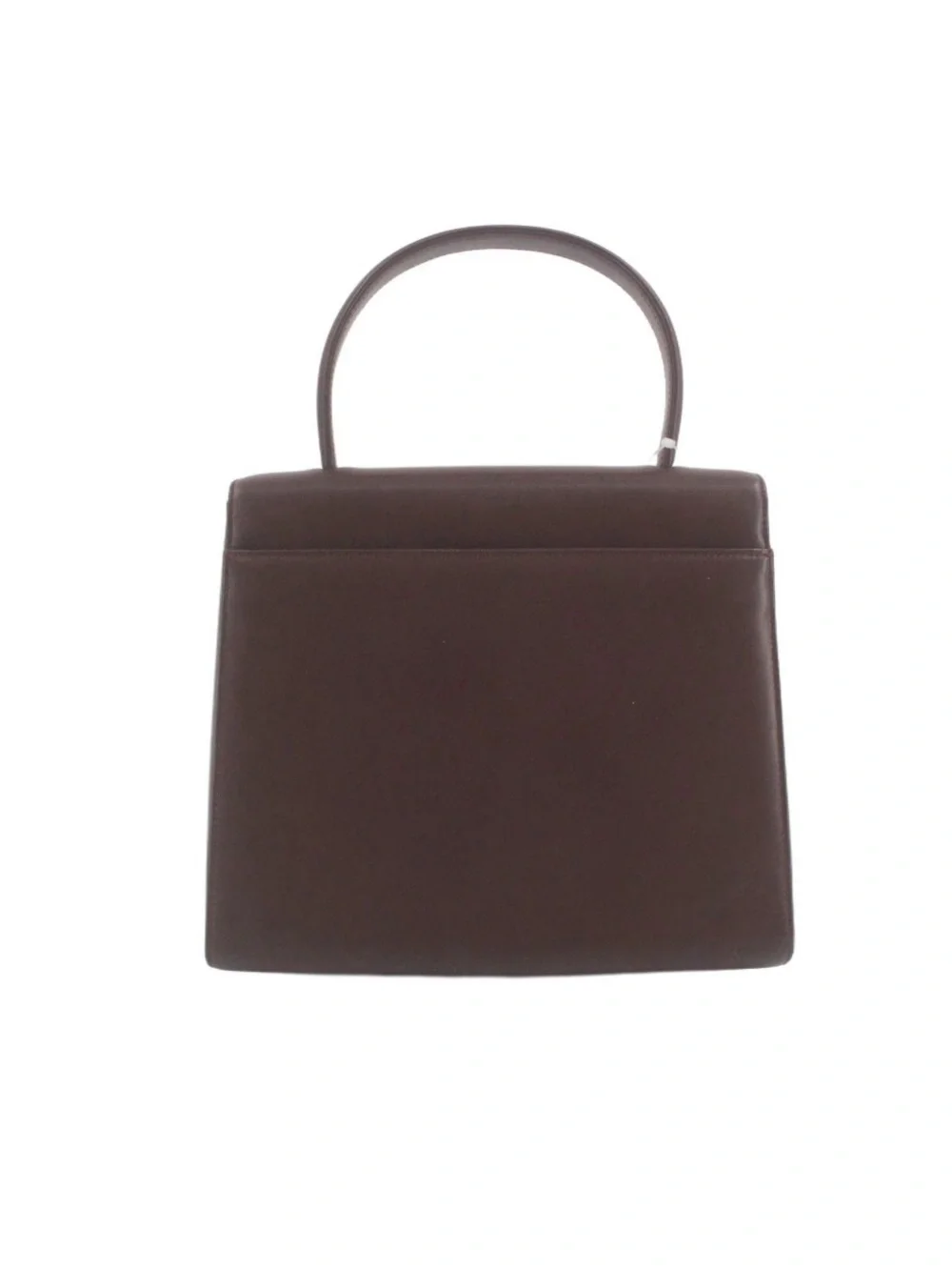 Authentic Vintage Givenchy brown leather handbag